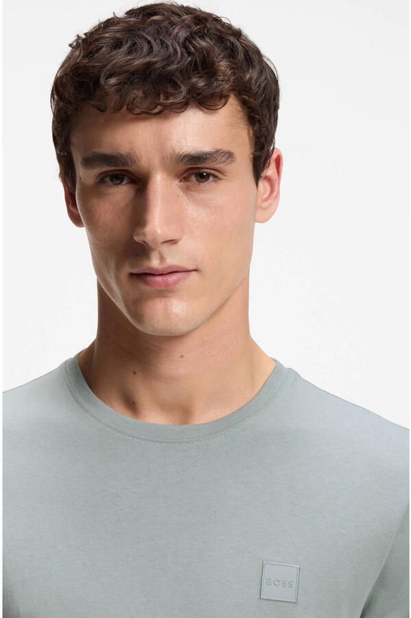 Boss Orange Regular fit T-shirt van puur katoen model 'TALES' - Foto 2