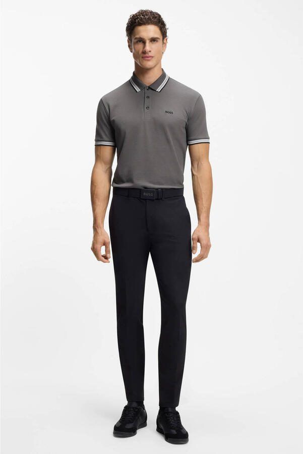 Boss T-shirt Paddy Piqué Polo Shirt Dark Grey - Foto 2
