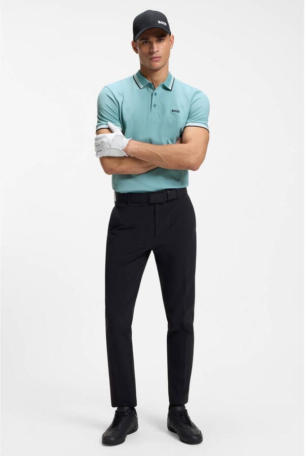 BOSS Green Regular fit Poloshirt van puur katoen model 'PADDY' - Foto 2