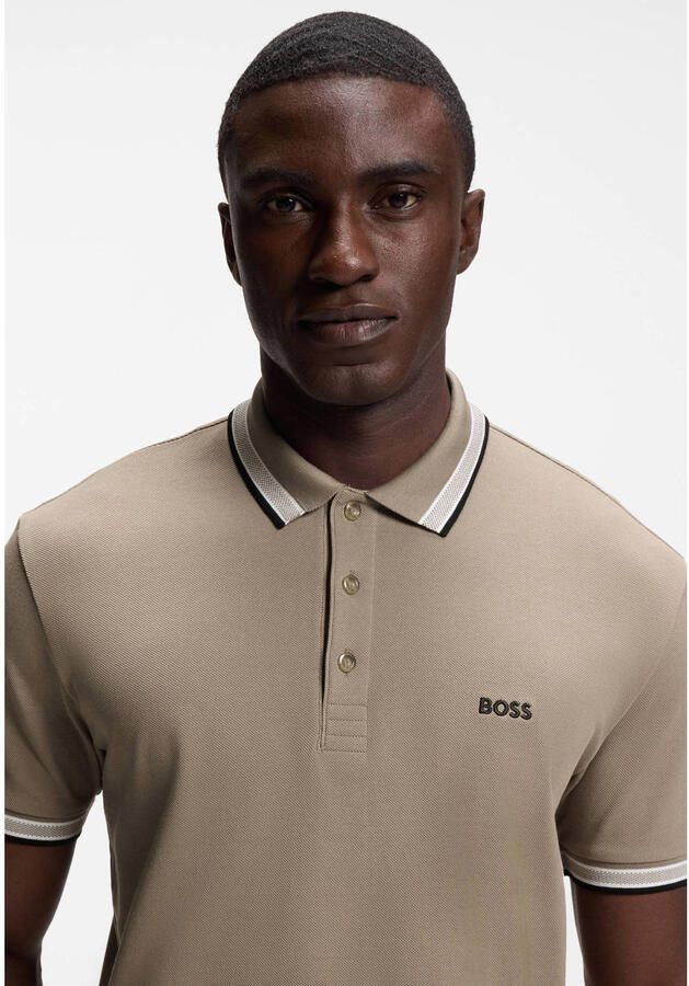 BOSS Green Regular fit Poloshirt van puur katoen model 'PADDY' - Foto 2