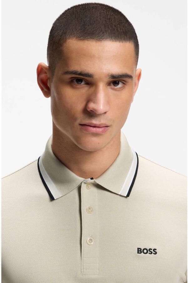 BOSS Green Regular fit Poloshirt van puur katoen model 'PADDY' - Foto 2