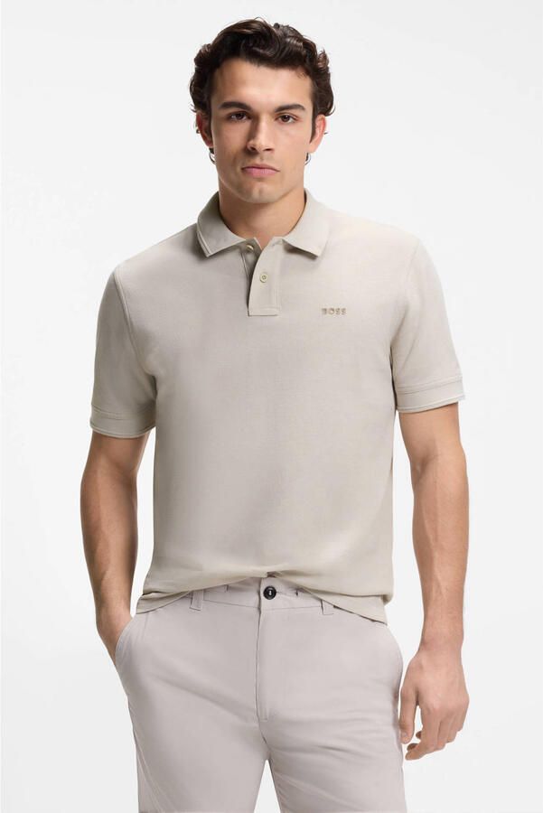 Boss Orange regular fit poloshirt van puur katoen model 'PRIME' - Foto 5