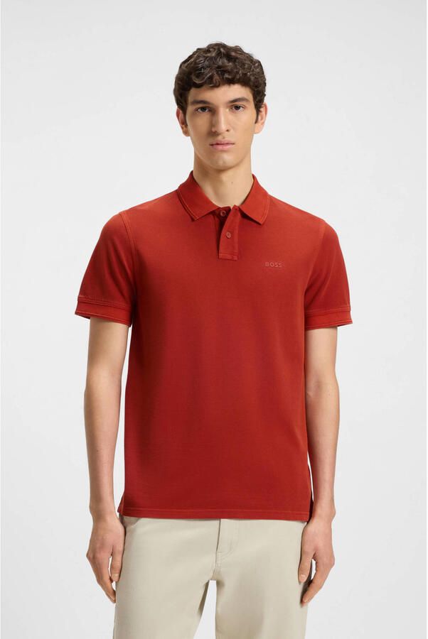 Boss Orange Regular fit poloshirt van puur katoen model 'PRIME'