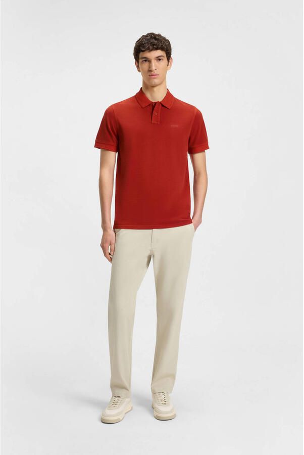Boss Orange Regular fit poloshirt van puur katoen model 'PRIME' - Foto 2