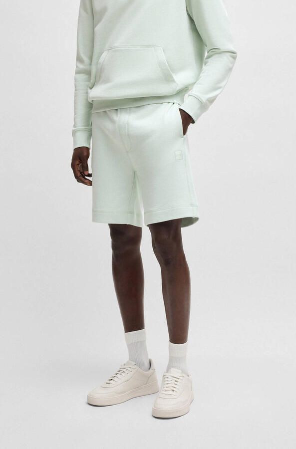 Boss Orange Sweatshorts met steekzakken model 'Sewalk' - Foto 2