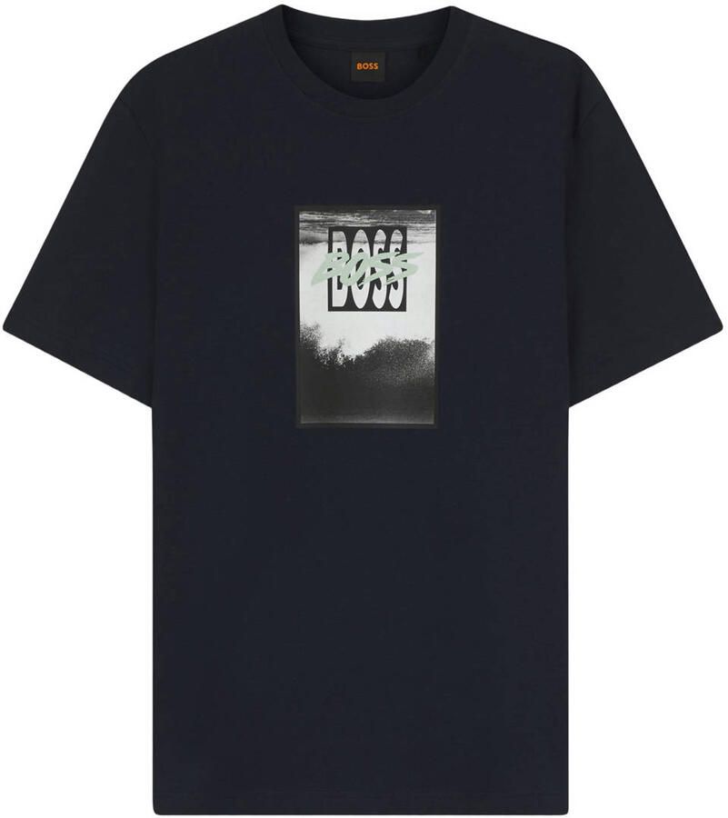 Boss T-shirt Korte Mouw Te Dj Graphic T-shirt