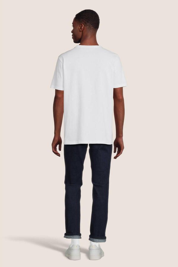 Boss Orange T-shirt Tales met boss-borduursel op de borst - Foto 6