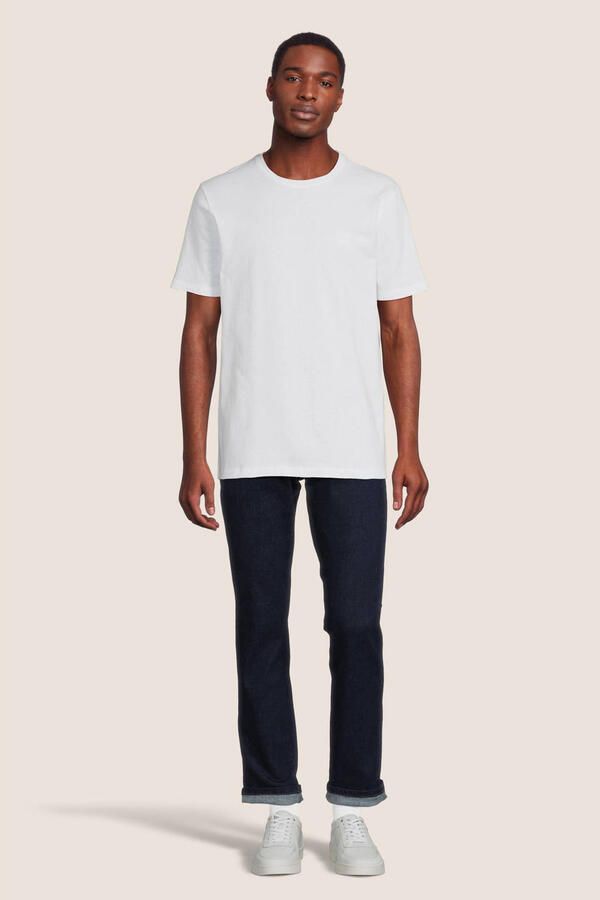Boss Orange T-shirt Tales met boss-borduursel op de borst - Foto 7