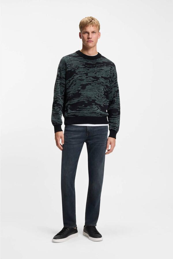 Boss Orange Straight fit jeans van katoenmix model 'RE.MAINE BO S.AVE' - Foto 3