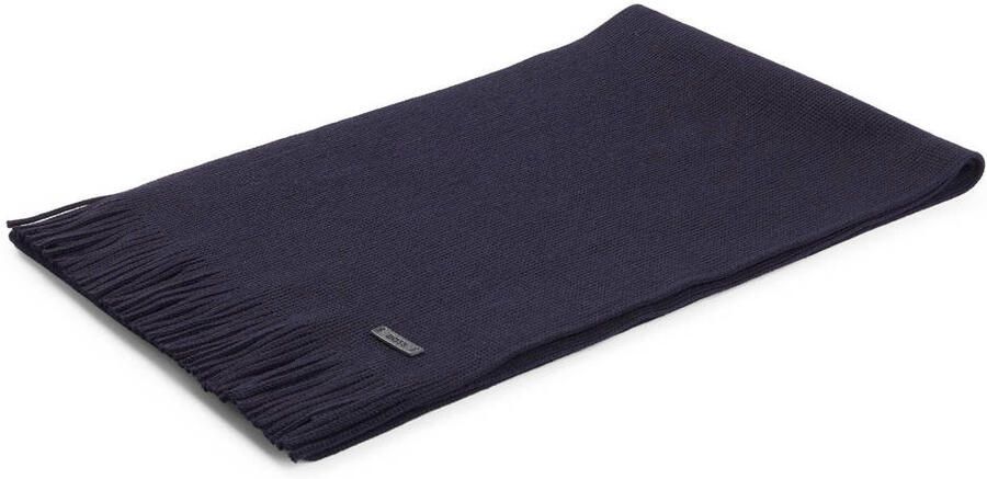 Boss Modieus sjaaltje Albas van scheerwol met raschel-brei 170 x 25 cm - Foto 2