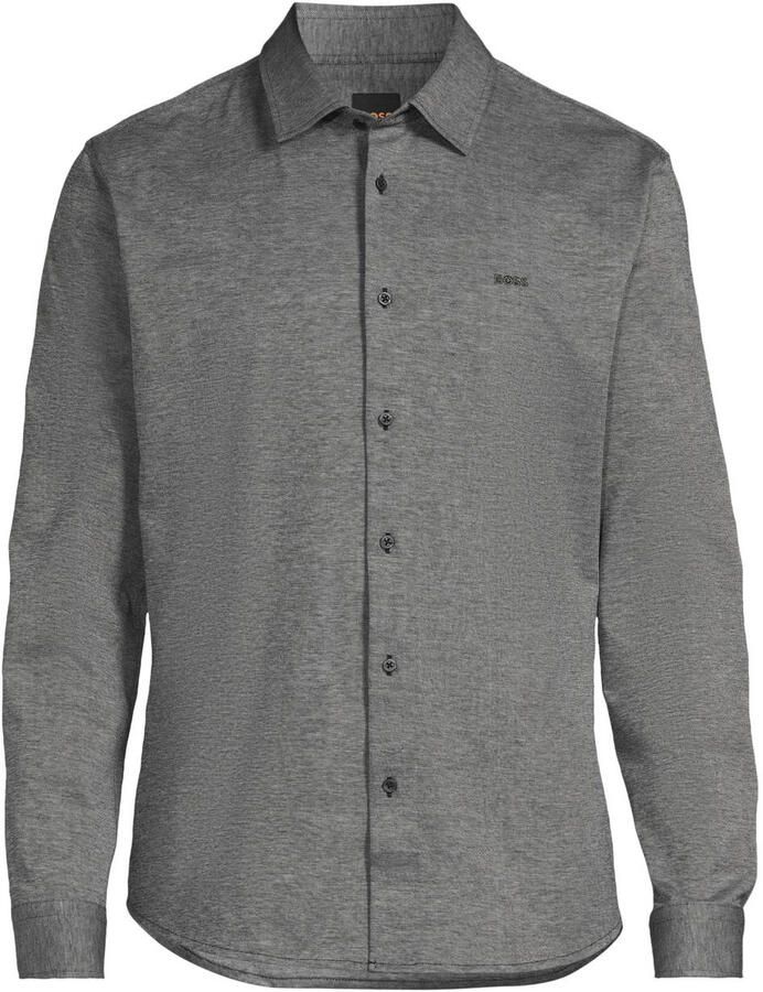 Boss Orange Slim fit vrijetijdsoverhemd van puur katoen model 'MYSOFT_2'