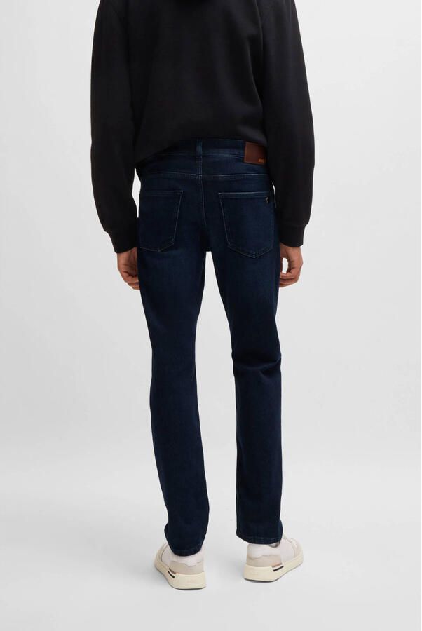 Boss Orange Slim fit jeans Delaware met normale taillehoogte
