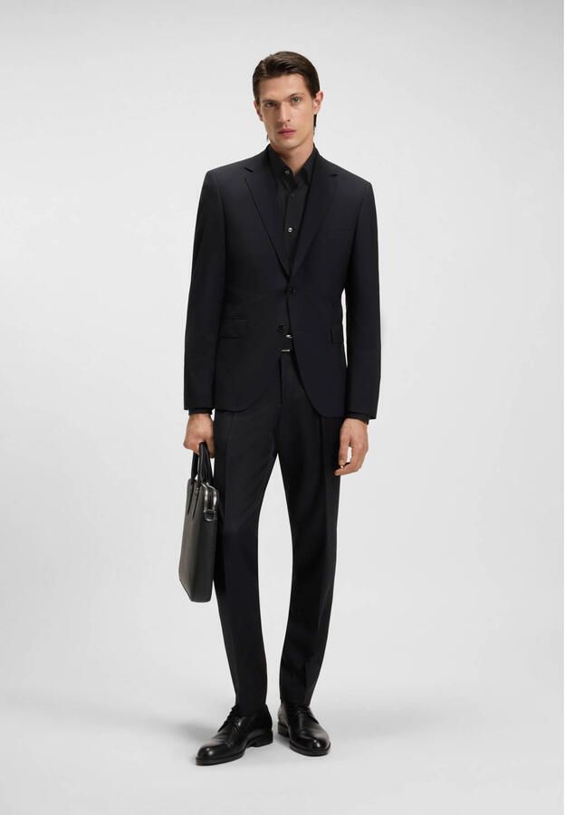 Hugo Boss Zwarte overhemdjurk ML 5 H-Hank 39 Black Heren - Foto 2