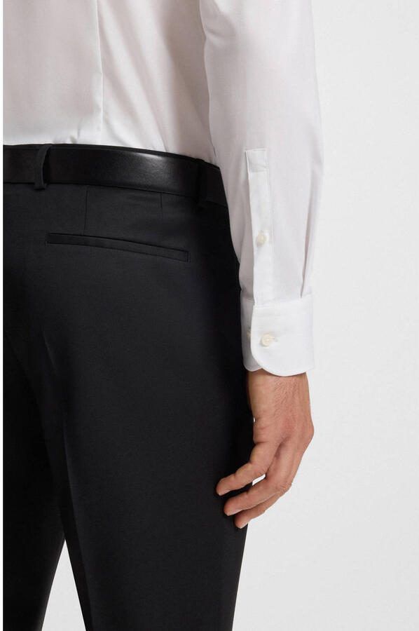 Hugo Boss Wit zakelijk overhemd met lange mouwen White Heren - Foto 3