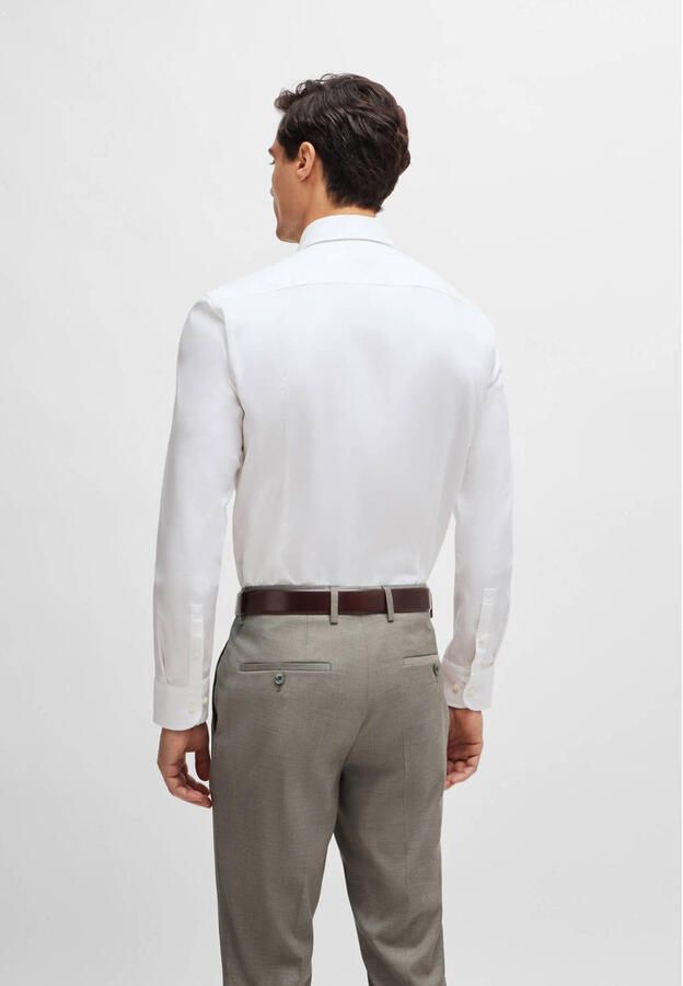 Boss Slim fit zakelijk overhemd met stretch