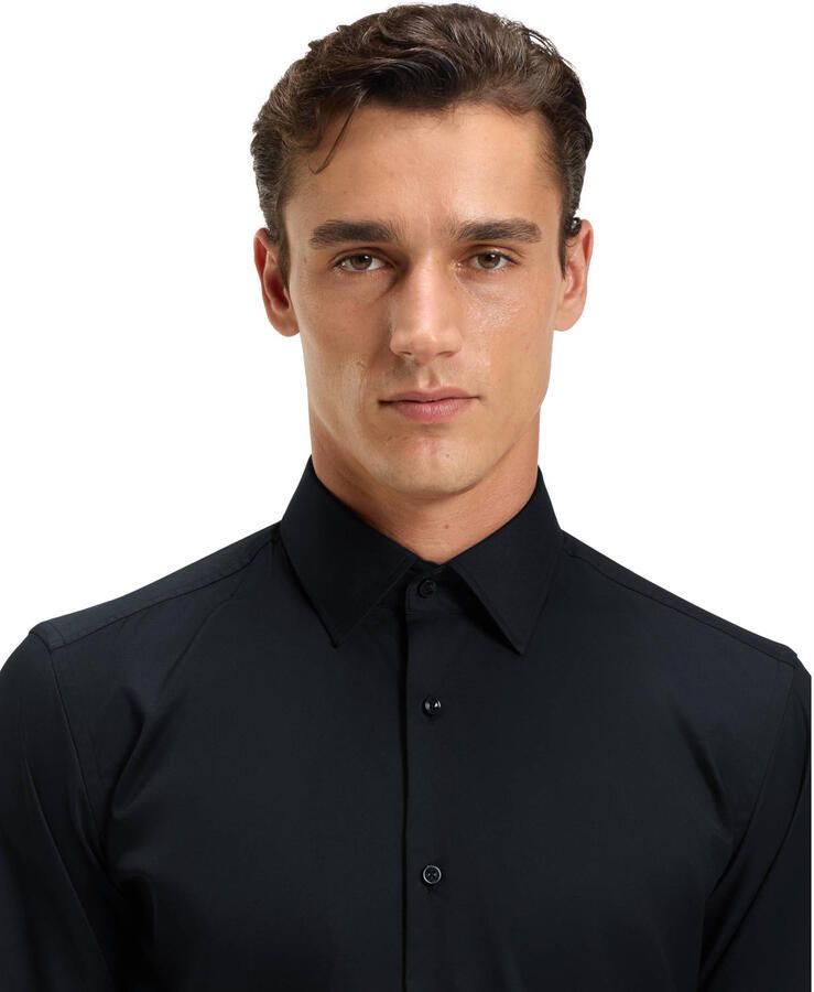 BOSS BLACK Heren Overhemden P-hank-kent-c1-222 Donkerblauw - Foto 6