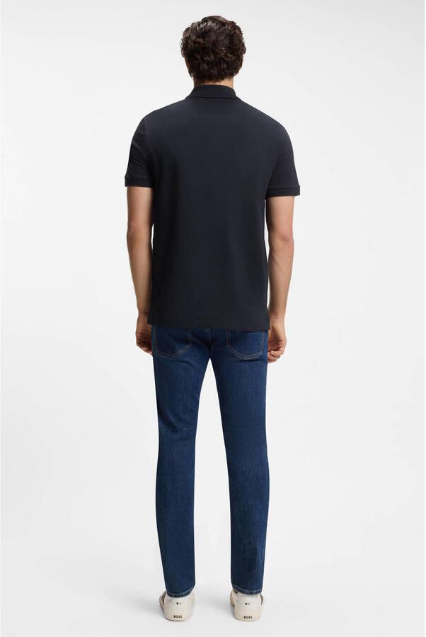 BOSS ORANGE Heren Polo's & T-shirts Passerzip Donkerblauw - Foto 2