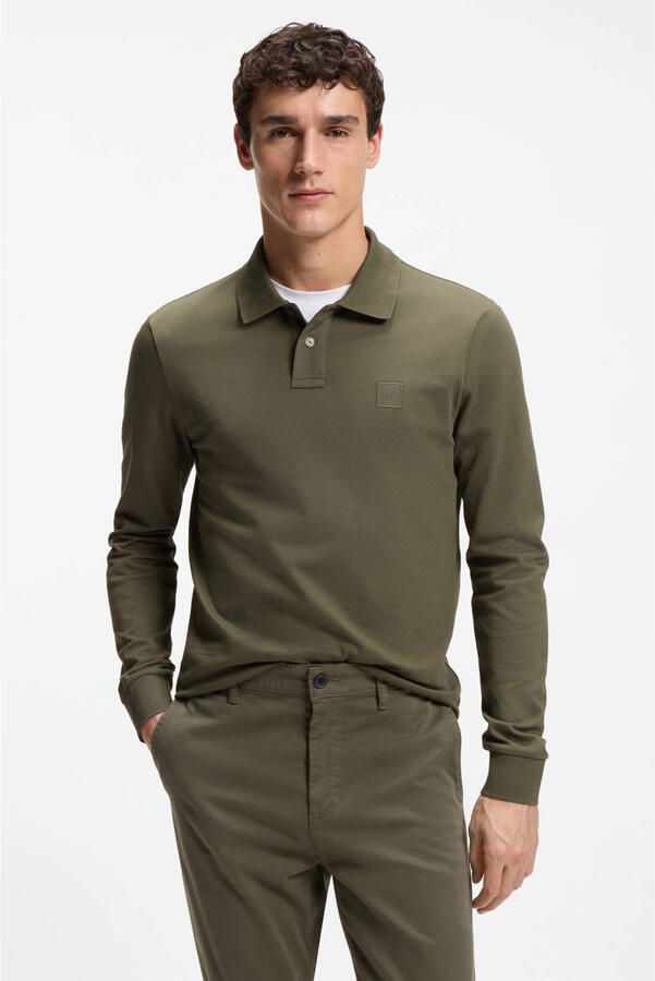 BOSS ORANGE Heren Polo's & T-shirts Passerby Khaki - Foto 5