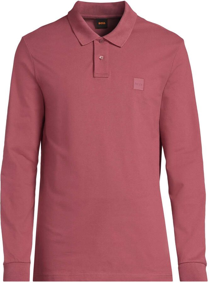 BOSS ORANGE Heren Polo's & T-shirts Passerby Roze - Foto 5