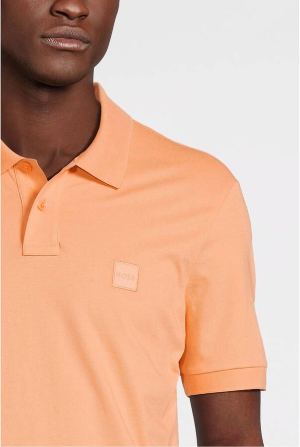 Hugo Boss Korte Mouw Polo Shirt Collectie Lente Zomer Orange Heren - Foto 2