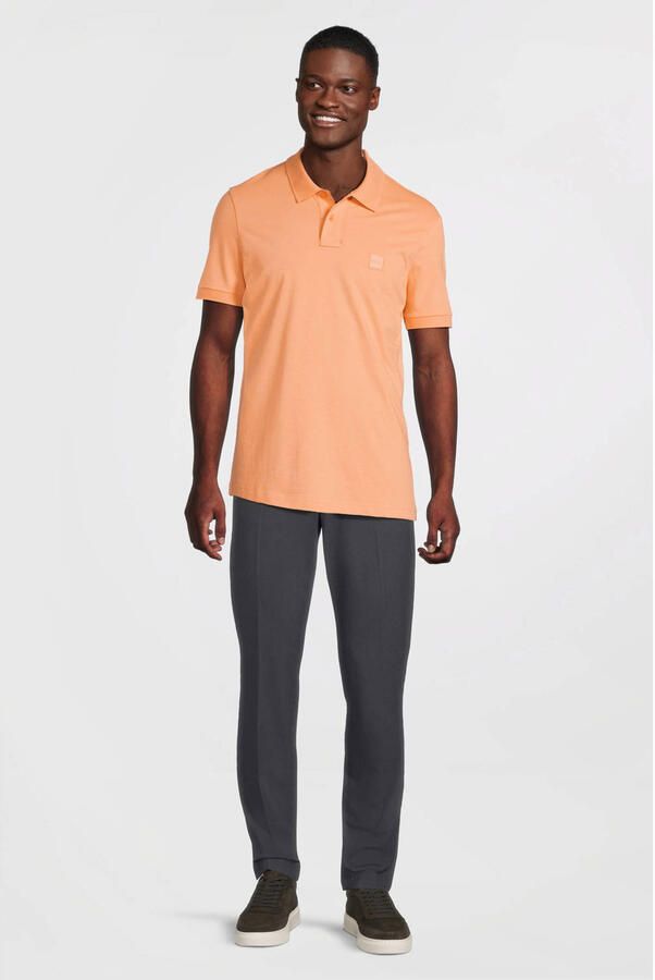 Hugo Boss Korte Mouw Polo Shirt Collectie Lente Zomer Orange Heren - Foto 3