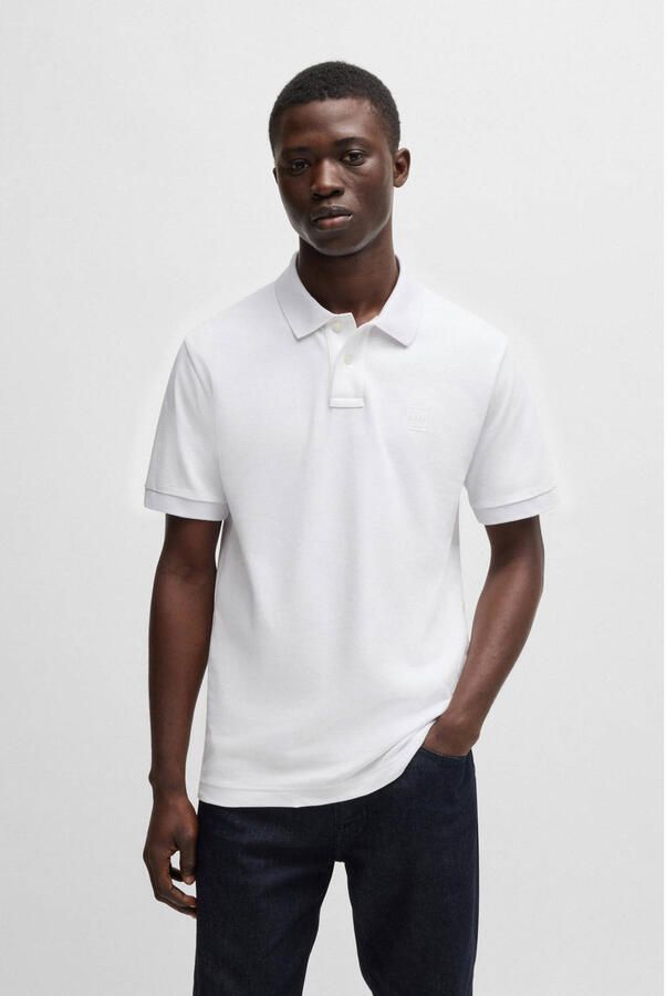 Hugo Boss Katoenen Polo Shirt Collectie Lente Zomer White Heren - Foto 13