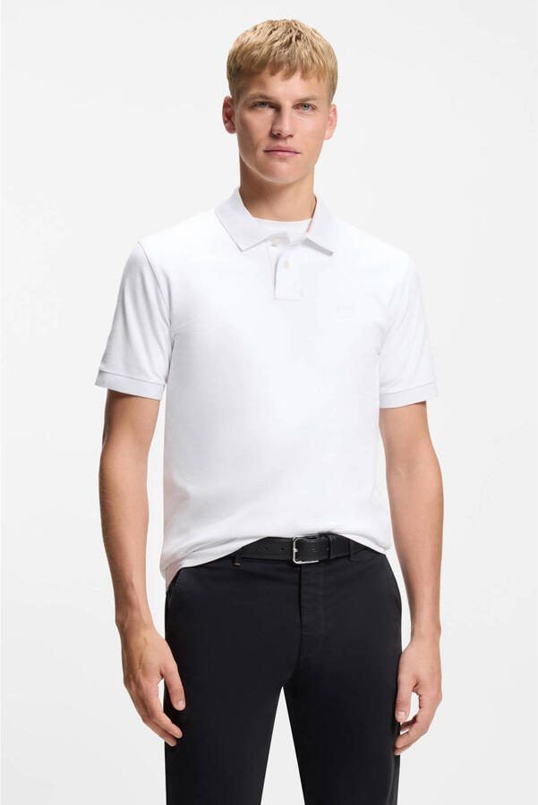 Hugo Boss Katoenen Polo Shirt Collectie Lente Zomer White Heren - Foto 9