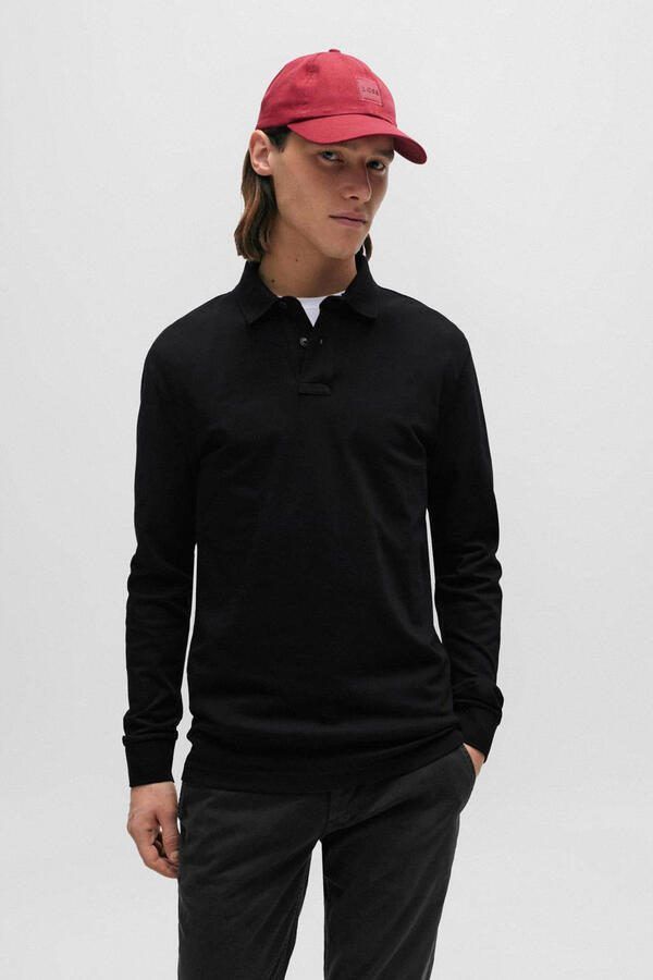BOSS ORANGE Heren Polo's & T-shirts Passerby Zwart - Foto 5