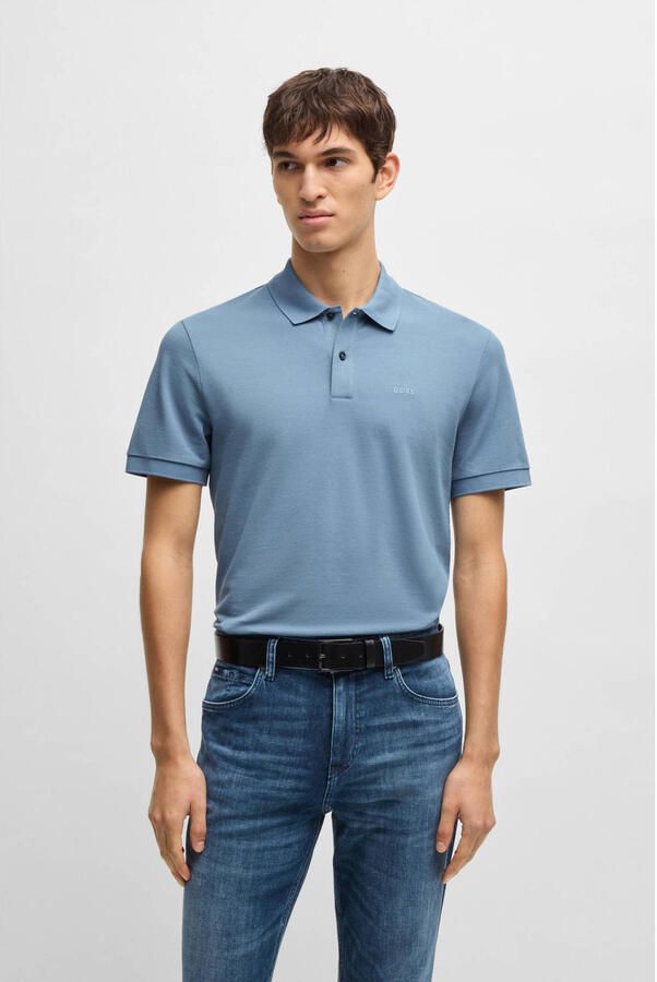 Boss Regular fit poloshirt van puur katoen model 'PALLAS' - Foto 2