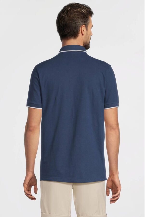 Boss Orange Poloshirt Passertip met boss badge - Foto 2