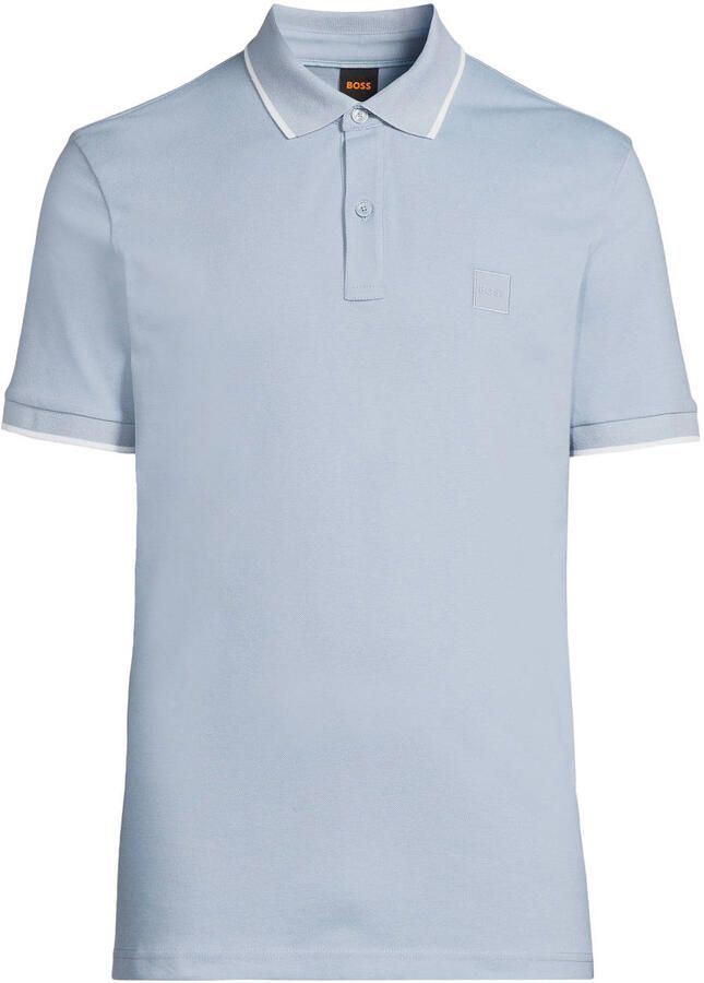 Boss Polo Shirt Korte Mouw Passertip