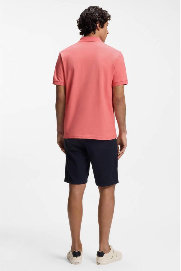 Boss Orange slim fit poloshirt van katoenstretch model 'PASSENGER' - Foto 2