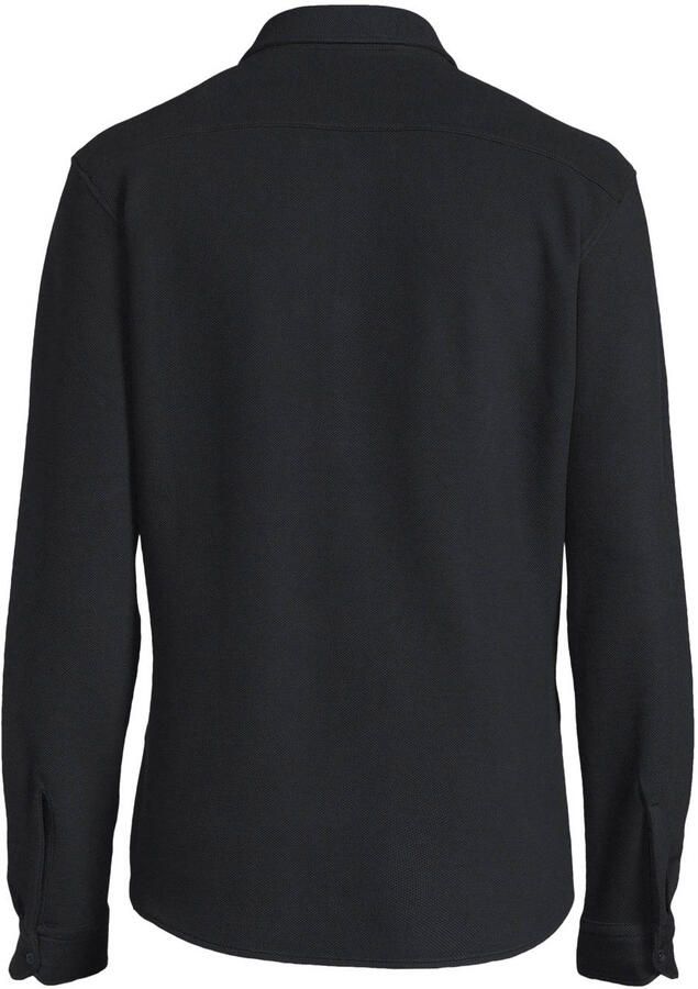 Boss Overhemd Lange Mouw Myjersey Overhemd Navy - Foto 2