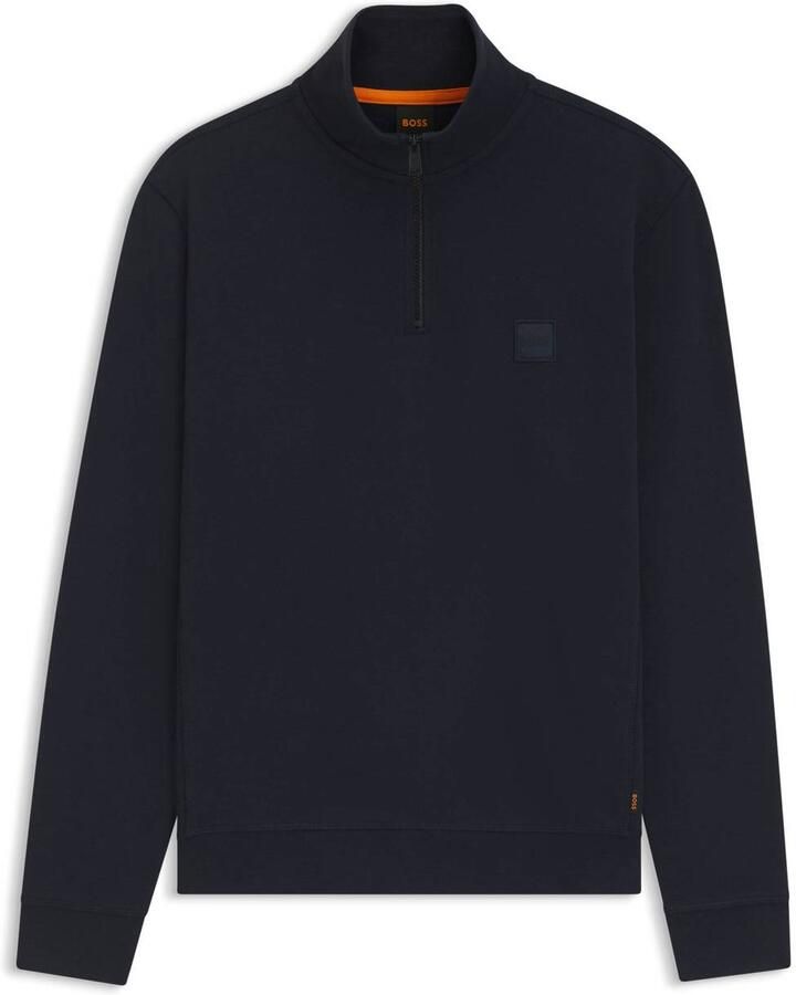 Boss Orange Sweatshirt Zetrust met een ritssluiting bij de kraag (1-delig) - Foto 5