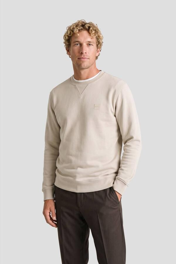 Boss Orange Regular fit sweatshirt van puur katoen model 'Westart'