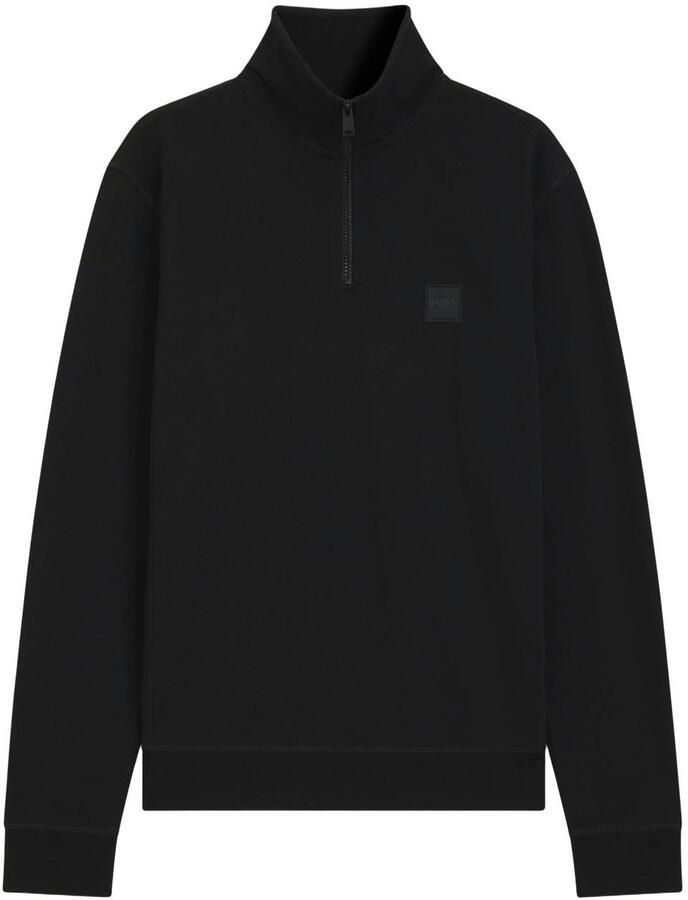 Boss Orange Sweatshirt Zetrust met een ritssluiting bij de kraag (1-delig) - Foto 6