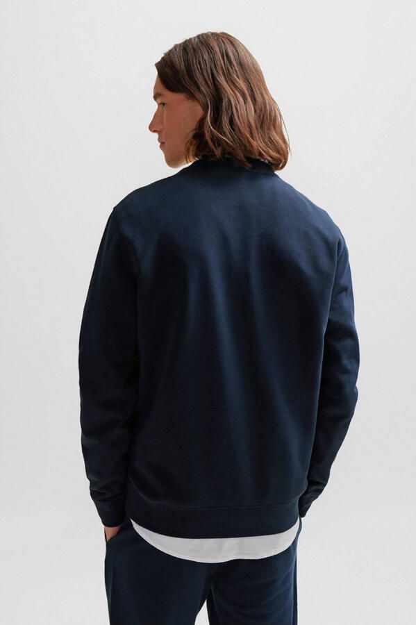 BOSS ORANGE Heren Truien & Vesten Westart 10234591 02 Donkerblauw - Foto 5