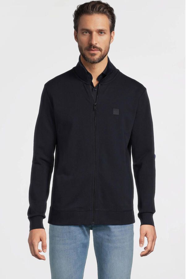 Hugo Boss Blauwe Katoenen Trui Stijlvol en Comfortabel Blue Heren - Foto 2