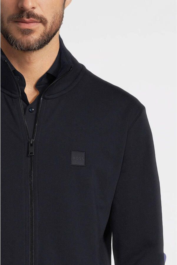 Hugo Boss Blauwe Katoenen Trui Stijlvol en Comfortabel Blue Heren - Foto 5