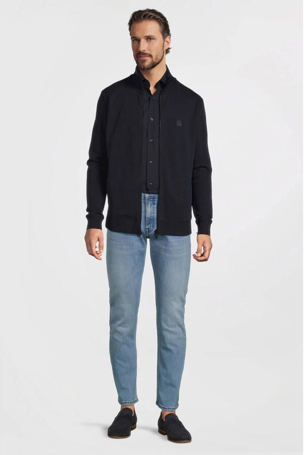 Hugo Boss Blauwe Katoenen Trui Stijlvol en Comfortabel Blue Heren - Foto 3