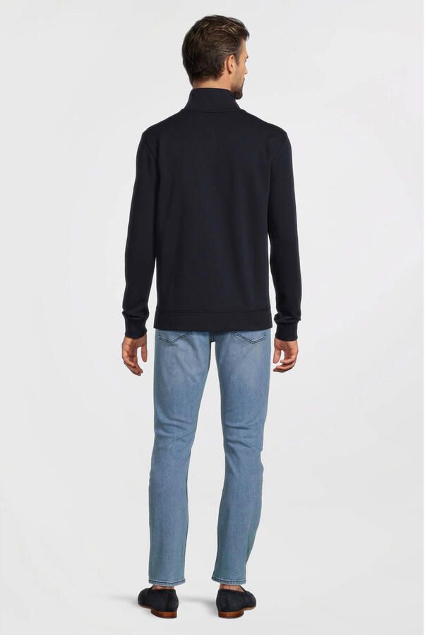 Hugo Boss Blauwe Katoenen Trui Stijlvol en Comfortabel Blue Heren - Foto 4