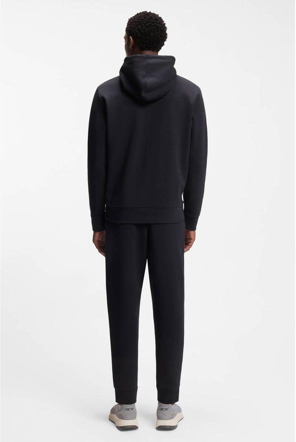 BOSS Green Sweatjack met labeldetail model 'Saggy' - Foto 3