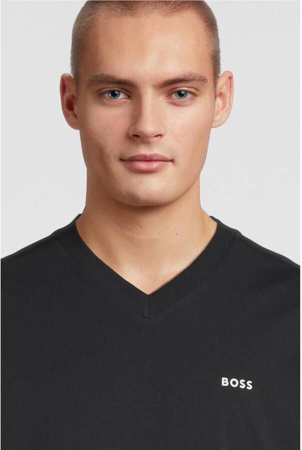 BOSS GREEN T-shirt Tee V met v-hals - Foto 5