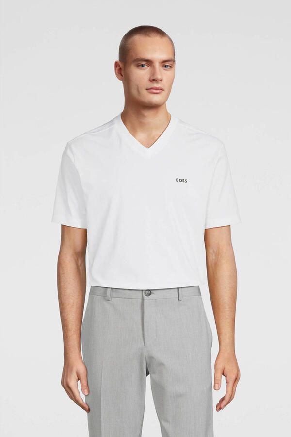 BOSS GREEN T-shirt Tee V met v-hals - Foto 3