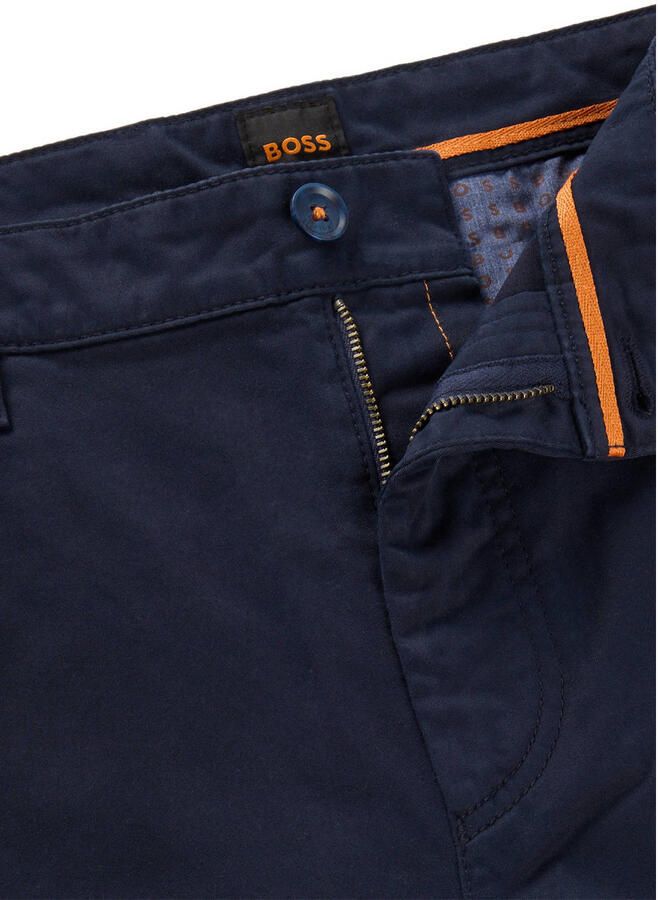 Boss Orange Chino TAPERED met boss-logo aan de achterkant