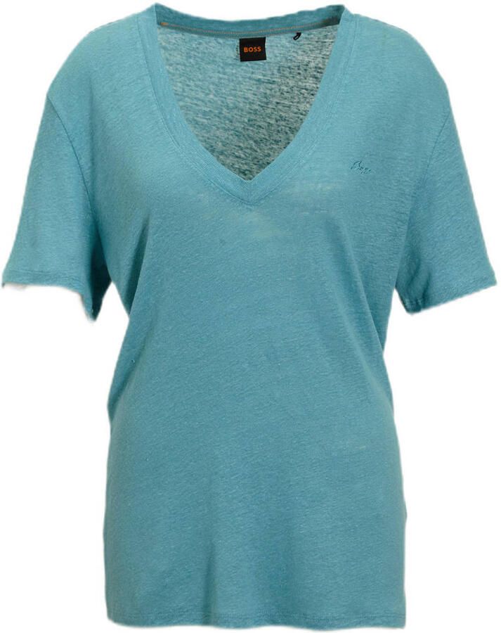 BOSS top blauw