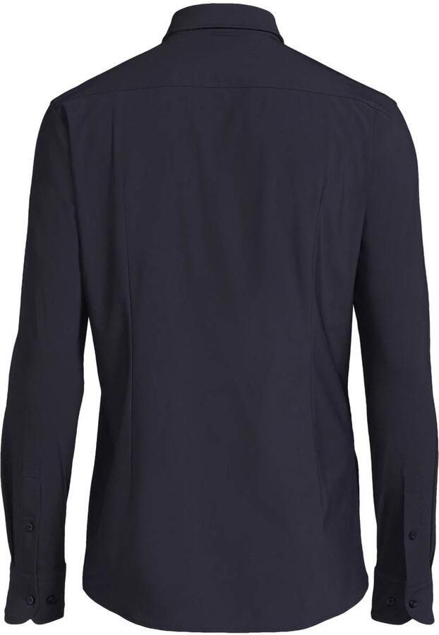 BOSS BLACK Heren Overhemden P-hank-kent-c1-222 Donkerblauw - Foto 5