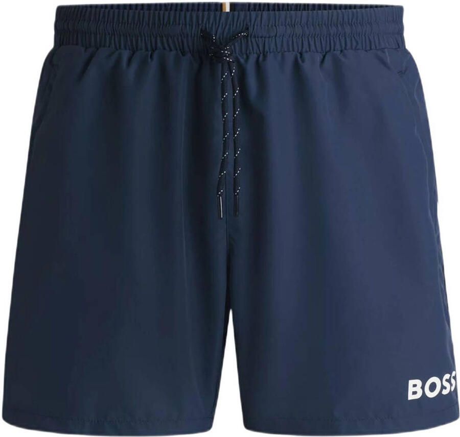 Boss Relaxed fit zwembroek met labelprint model 'STARFISH'
