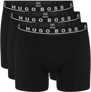 Hugo Boss Boxershorts Brief 3-Pack Zwart