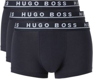 Hugo Boss Boxershorts Trunk 3-Pack Open Blue 480